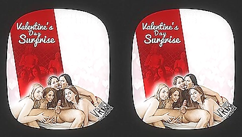 Horny blonde babe with a nice body goes for a first day in vr