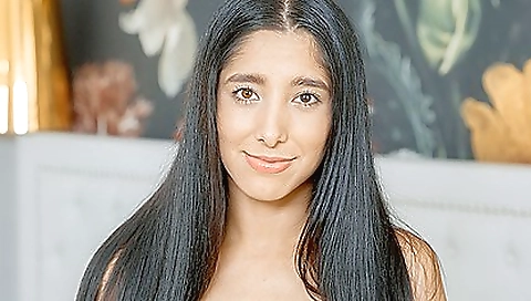 Sexy and naked slut in sexy lingerie in solo action