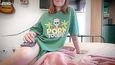 Russian teen 18+ in a threesome is getting fucked hard