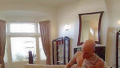 Adrianna gets her pussy smashed by a big dick in a VR scene