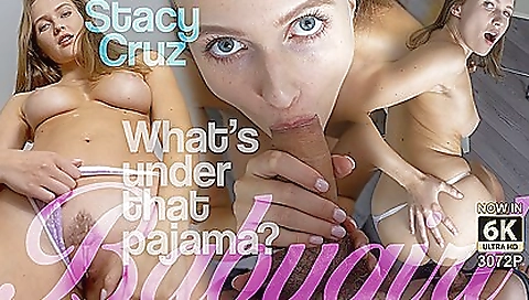 Big boobs brunette fucks a cock with a handjob and sex