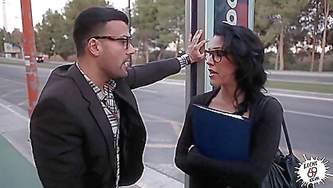 A big cock gets inside a hairy milf and in her mouth