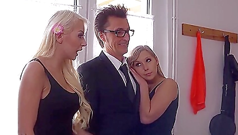 Tattooed blonde chick is willing to suck and ride a hard cock