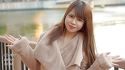 Japanese girl is training with a cock in porn training