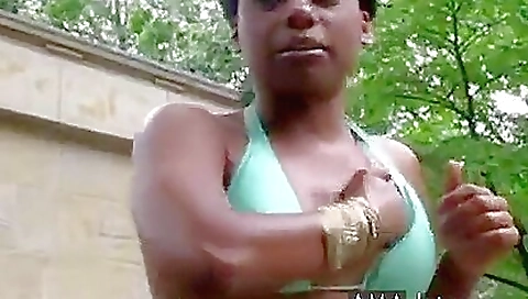 Ebony pornstar in outdoor public sex porn clip 07z