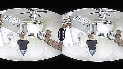 Jessica Bell In Brunette Blowjob During Photoshoot