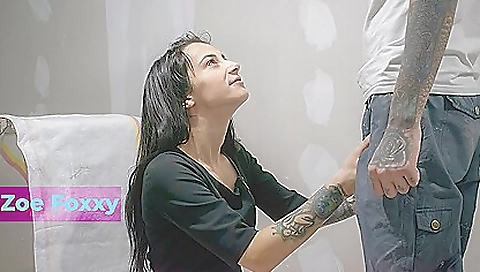 Amateur teen 18+ with tattoos gets fucked and cum shot