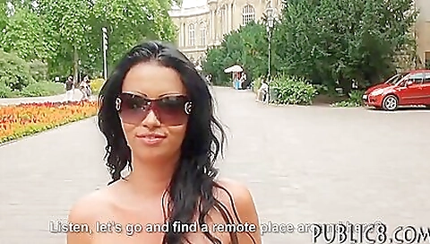 Two Busty Eurobabes Get Fucked In The Park For Money