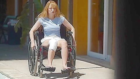 Beautiful brunette gets deepthroat and a good cum shot